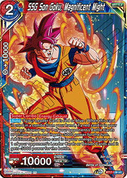 SSG Son Goku, Magnificent Might (BT17-138) [Ultimate Squad] 