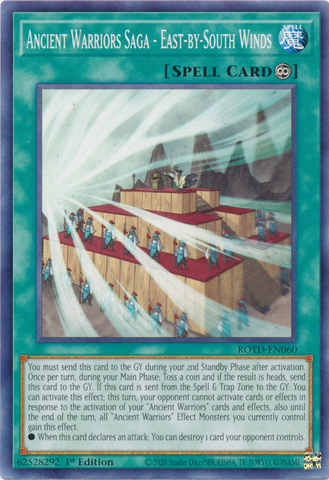 Ancient Warriors Saga - East-by-South Winds [ROTD-EN060] Common 