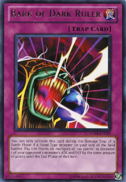 Bark of Dark Ruler [TU04-EN010] Rare 