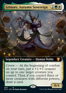 Leinore, Autumn Sovereign (Extended Art) [Innistrad: Midnight Hunt Commander] 
