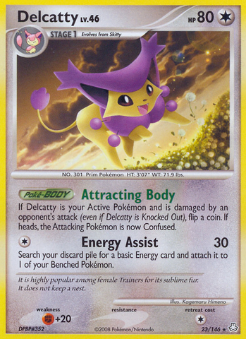 Delcatty (23/146) [Diamond &amp; Pearl: Legends Awakened] 