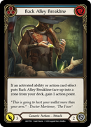 Back Alley Breakline (Blue) [ARC178-C] (Arcane Rising) 1st Edition Rainbow Foil 