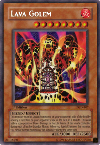 Lava Golem [PGD-107] Secret Rare 