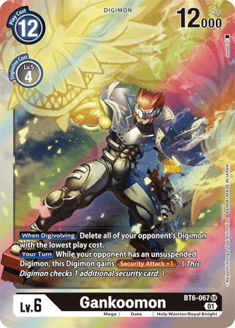 Gankoomon [BT6-067] [Double Diamond] 