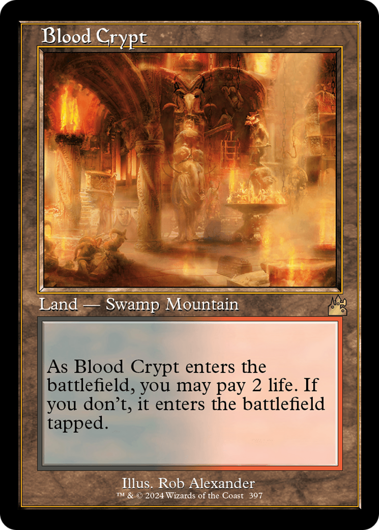 Blood Crypt (Retro) [Ravnica Remastered] 
