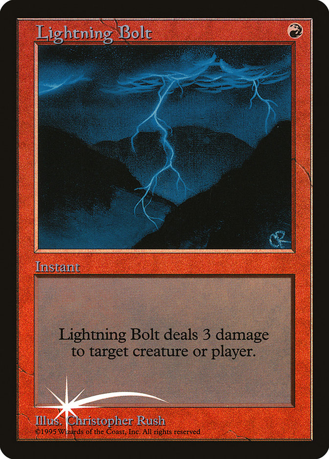 Lightning Bolt [Judge Gift Cards 1998] 