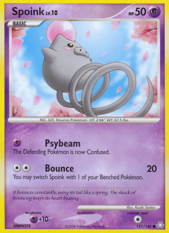 Spoink (121/146) [Diamond &amp; Pearl: Legends Awakened] 