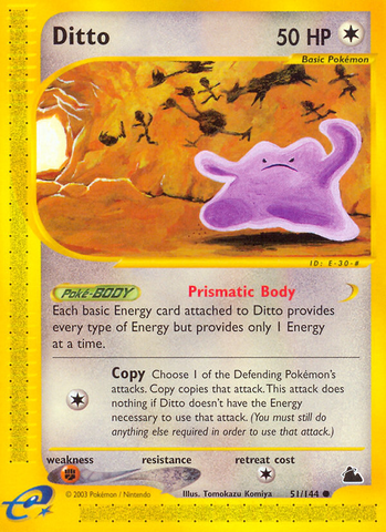 Ditto (51/144) [Skyridge] 