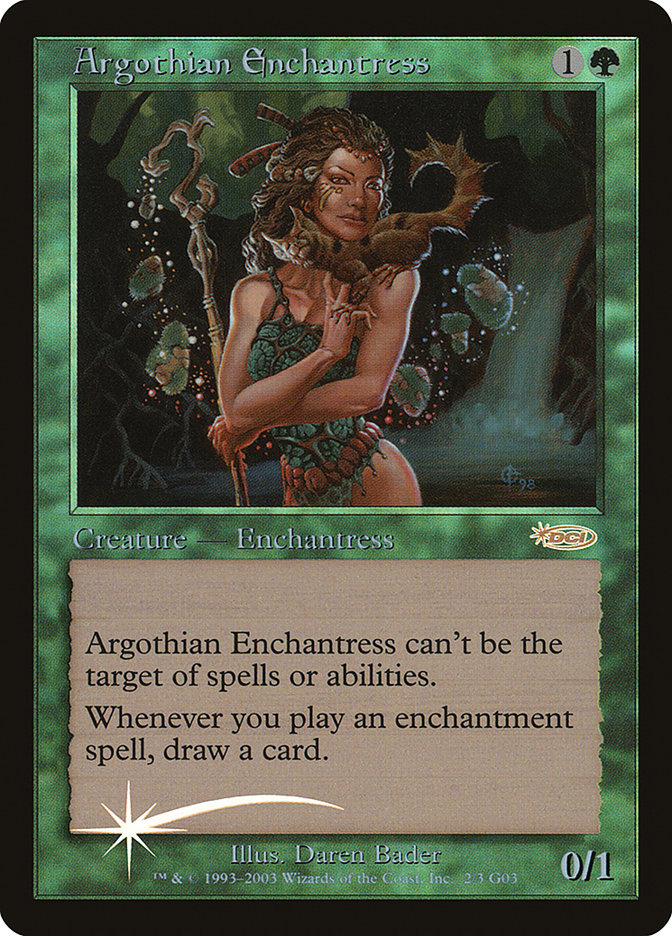 Argothian Enchantress [Judge Gift Cards 2003] 