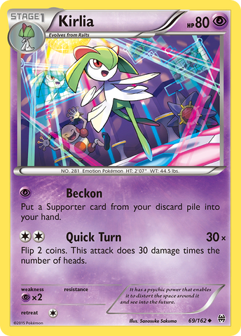 Kirlia (69/162) [XY: BREAKthrough] 