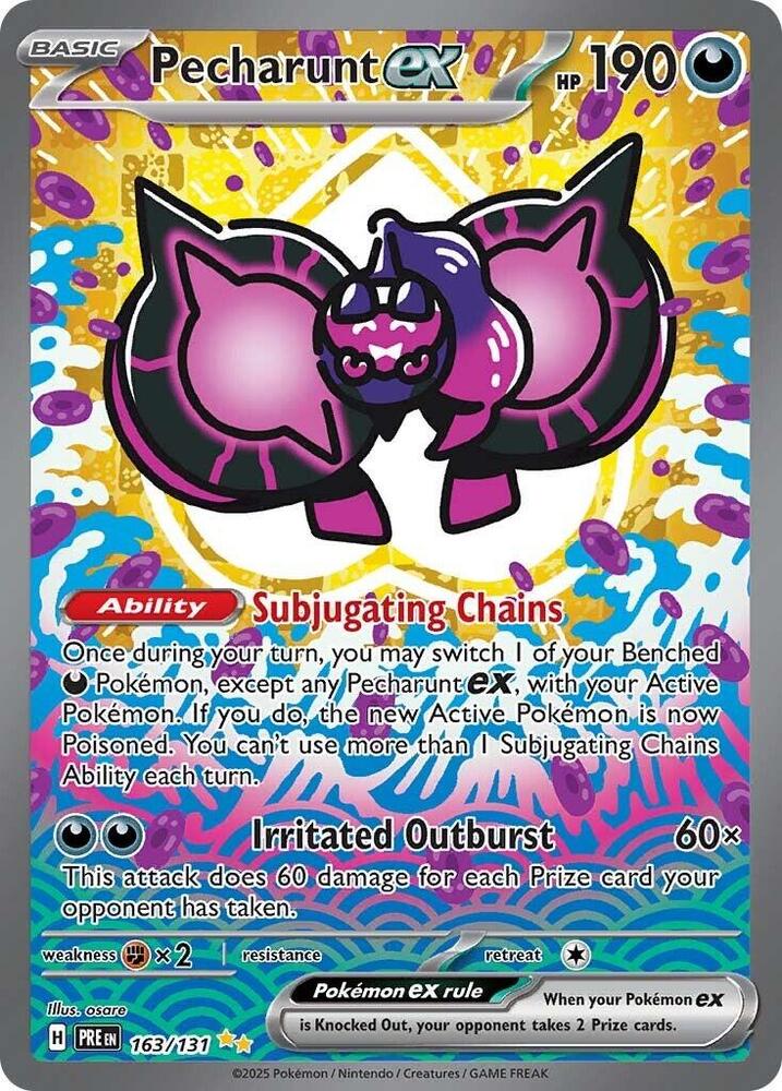 Pecharunt ex (163/131) [Scarlet &amp; Violet: Prismatic Evolutions] 