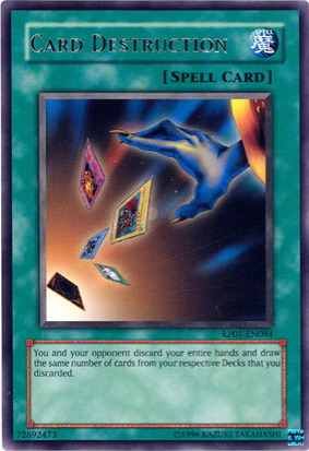 Card Destruction [RP01-EN084] Rare 
