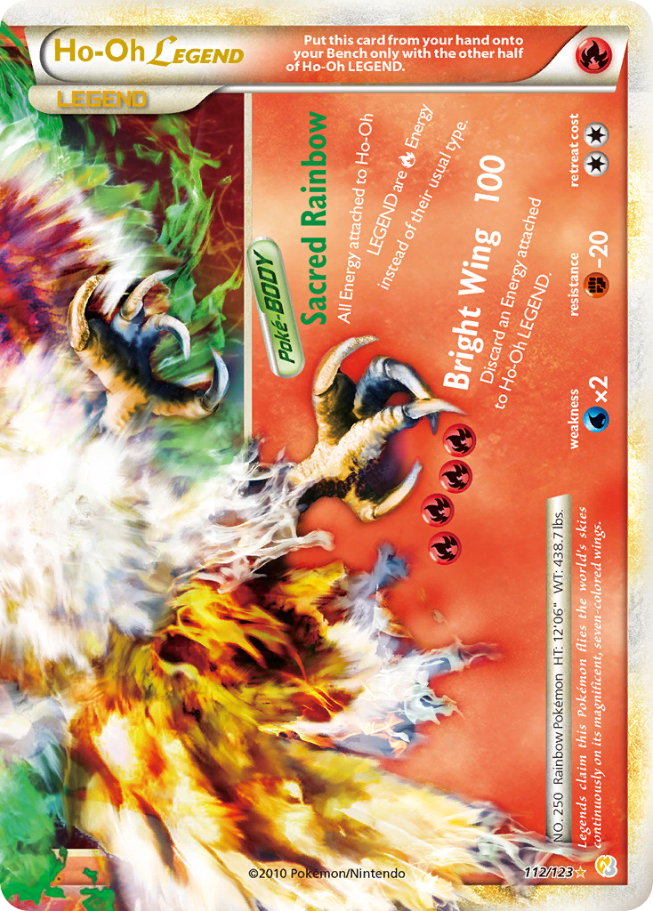 Ho-Oh LEGEND (112/123) [HeartGold &amp; SoulSilver: Base Set] 