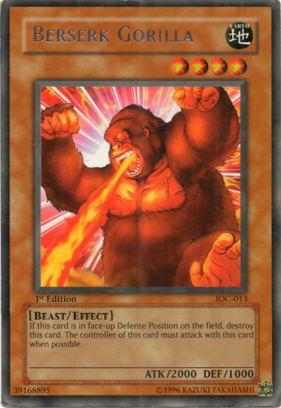 Berserk Gorilla [IOC-013] Rare 