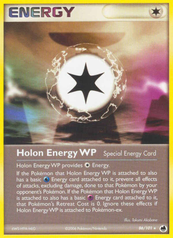 Holon Energy WP (86/101) [EX: Dragon Frontiers] 