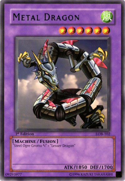 Metal Dragon [LOB-102] Rare 