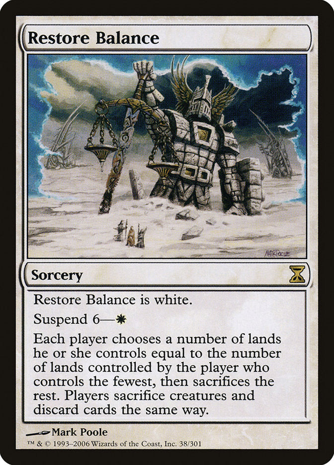 Restore Balance [Time Spiral] 