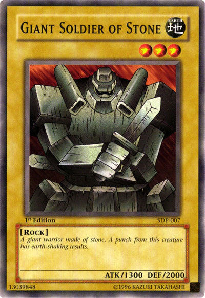 Giant Soldier of Stone [SDP-007] Common 