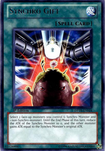 Synchro Gift [DP10-EN024] Rare 