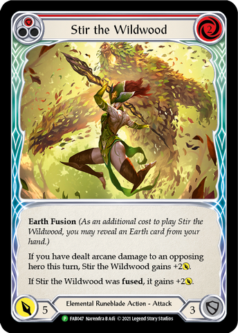 Stir the Wildwood [FAB047] (Promo) Rainbow Foil 