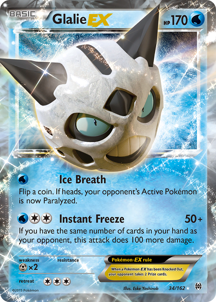 Glalie EX (34/162) [XY: BREAKthrough] 