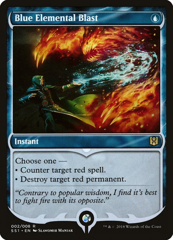 Blue Elemental Blast [Signature Spellbook: Jace] 