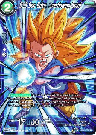 SS3 Son Goku, Overflowing Spirit (BT11-050) [Vermilion Bloodline 2nd Edition] 