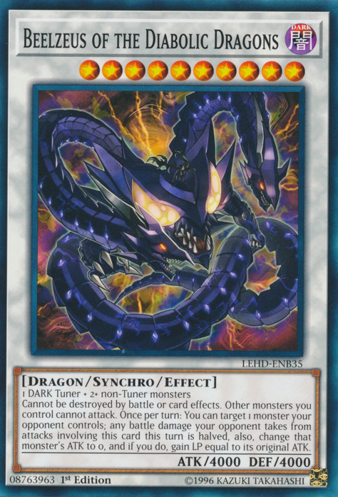 Beelzeus of the Diabolic Dragons [LEHD-ENB35] Common 