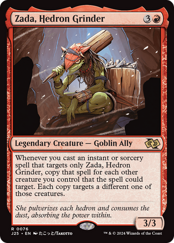 Zada, Hedron Grinder (Anime) [Foundations Jumpstart] 