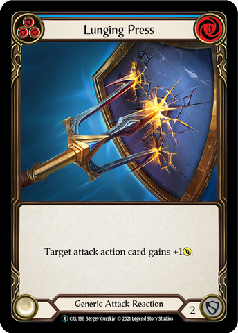 Lunging Press [U-CRU186] (Crucible of War Unlimited) Unlimited Normal 