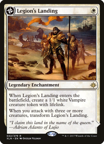 Legion's Landing // Adanto, the First Fort [Ixalan] 