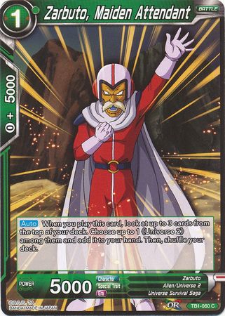 Zarbuto, Maiden Attendant (TB1-060) [The Tournament of Power] 