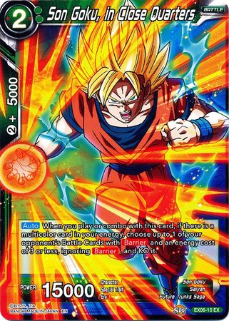 Son Goku, in Close Quarters (EX06-15) [Special Anniversary Set] 