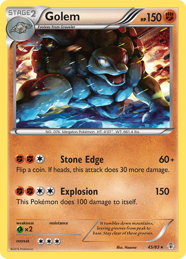 Golem (45/83) [XY: Generations] 
