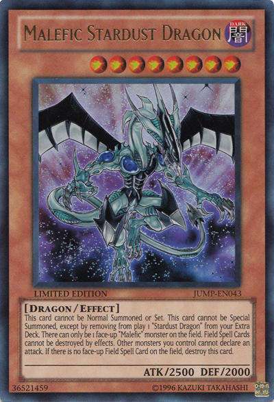 Malefic Stardust Dragon [JUMP-EN043] Ultra Rare 