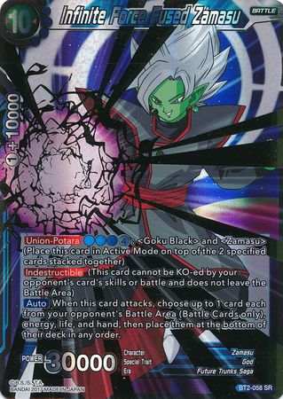 Infinite Force Fused Zamasu (BT2-058) [Union Force] 