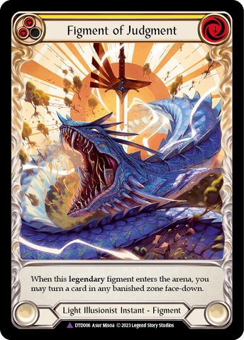 Figment of Judgment // Themis, Archangel of Judgment (Marvel) [DTD006] (Dusk Till Dawn) Cold Foil 