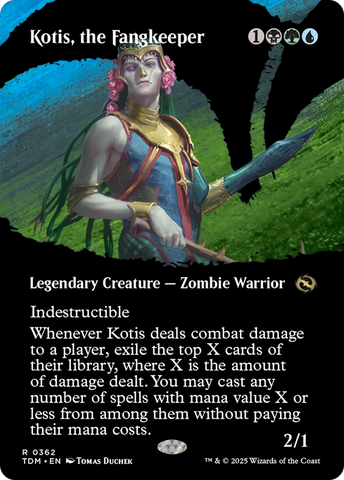 Kotis, the Fangkeeper (Borderless) [Tarkir: Dragonstorm] 