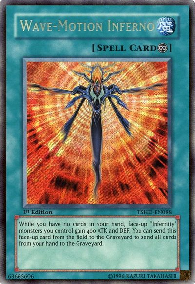 Wave-Motion Inferno [TSHD-EN088] Secret Rare 