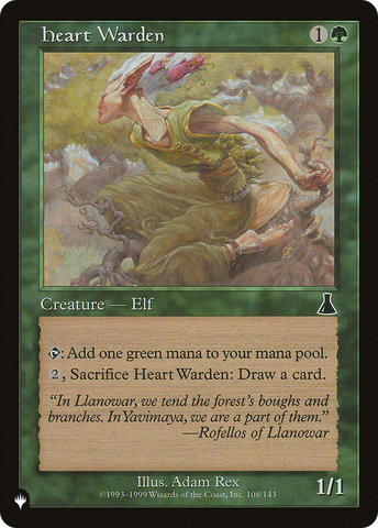 Heart Warden [The List Reprints] 