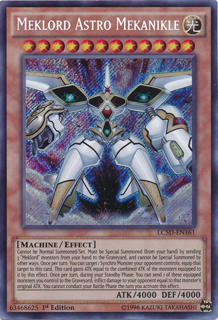 Meklord Astro Mekanikle [LC5D-EN161] Secret Rare 