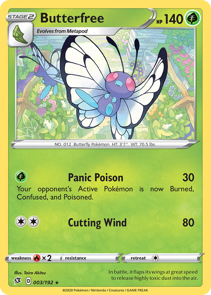 Butterfree (003/192) [Sword & Shield: Rebel Clash]