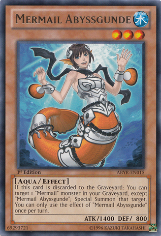 Mermail Abyssgunde [ABYR-EN015] Rare 