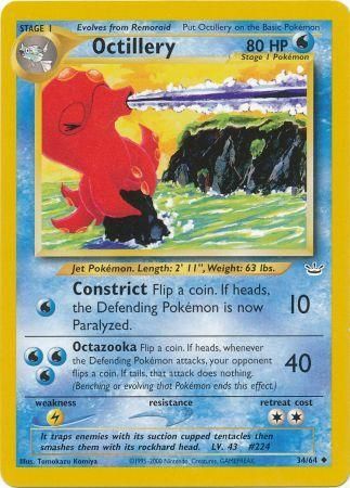 Octillery (34/64) [Neo Revelation Unlimited] 