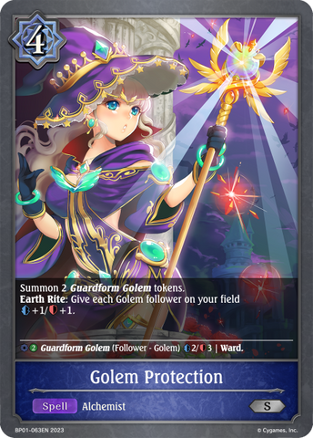 Golem Protection (BP01-063EN) [Advent of Genesis] 