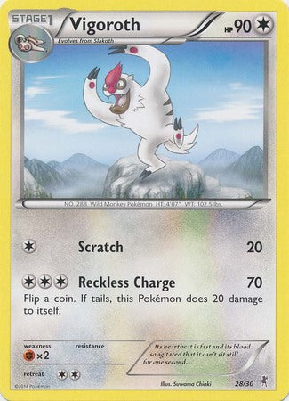 Vigoroth (28/30) [XY: Trainer Kit 1 - Bisharp] 