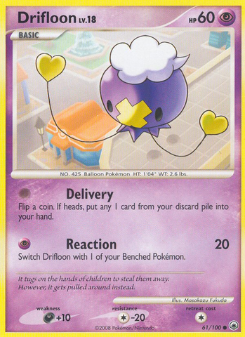 Drifloon (61/100) [Diamond &amp; Pearl: Majestic Dawn] 