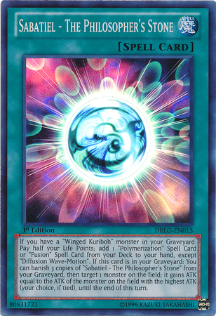 Sabatiel - The Philosopher's Stone [DRLG-EN015] Super Rare 