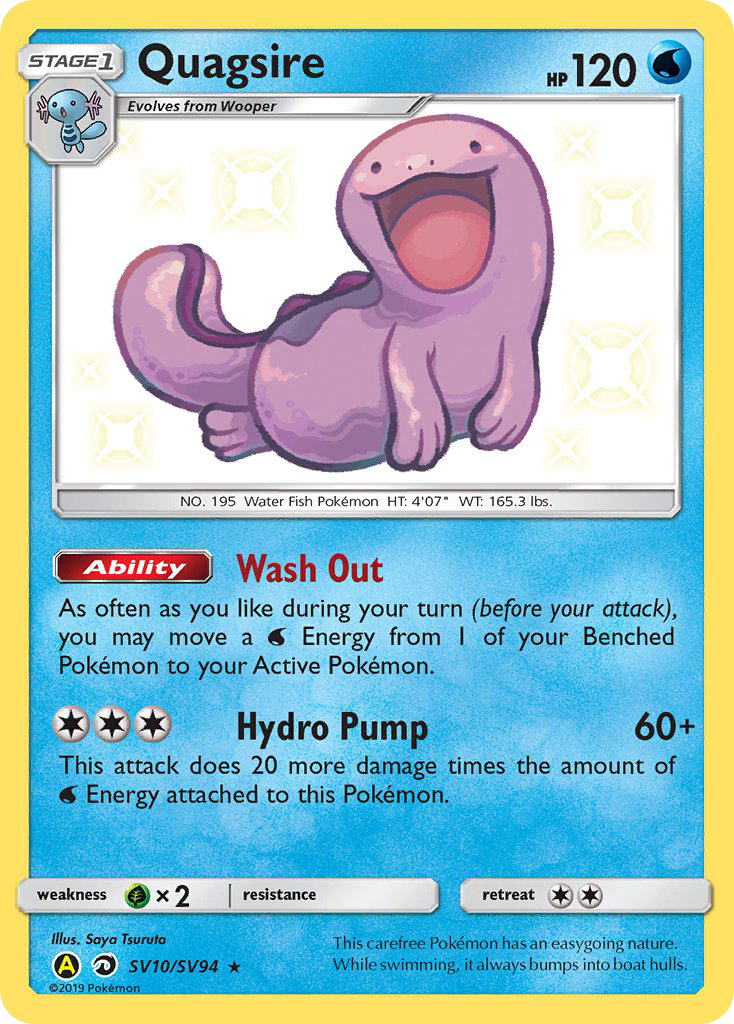 Quagsire (SV10/SV94) [Sun &amp; Moon: Hidden Fates - Shiny Vault] 