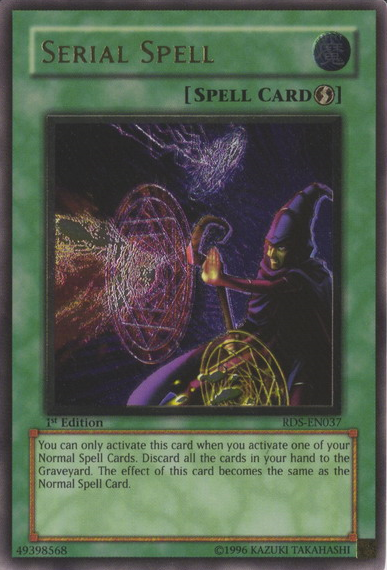 Serial Spell [RDS-EN037] Ultimate Rare 